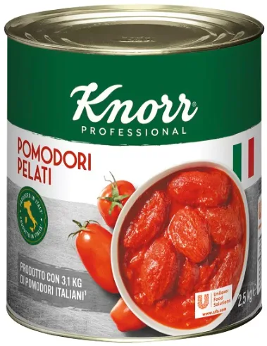 Pomidori Pelati w całości bez skórki 2,5 kg (1,5 kg)