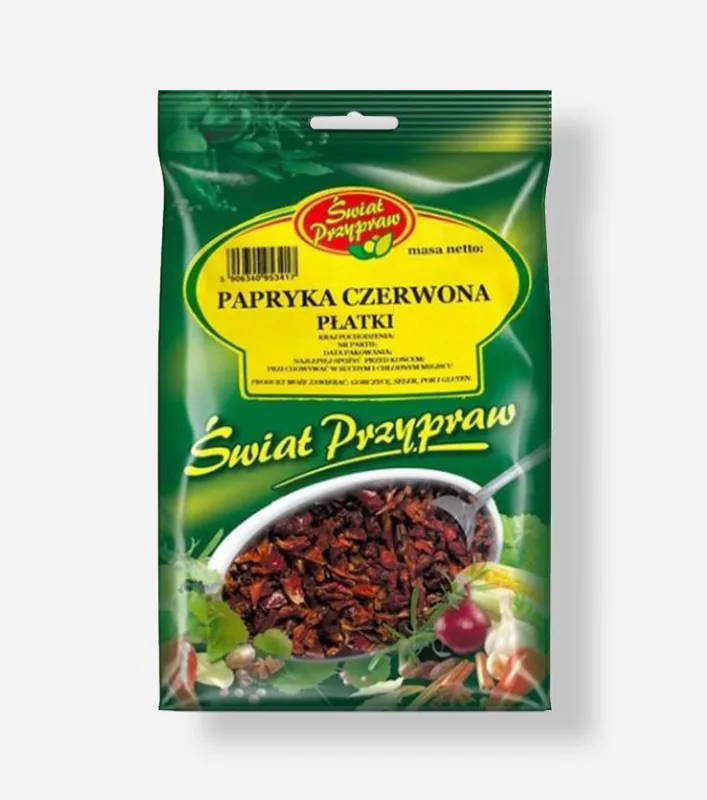 Papryka płatki czerwone 1 kg
