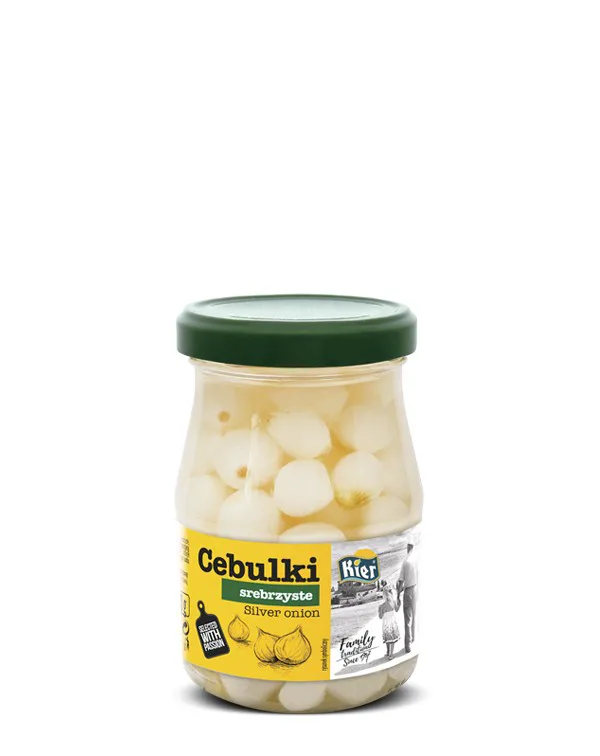 Cebulki marynowane białe 330 g (190 g)