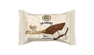 Lody śmietankowe w ciemnym ciastku 130 ml