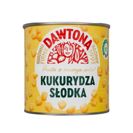 Kukurydza słodka konserwowa 400 g (200 g po odsączeniu)
