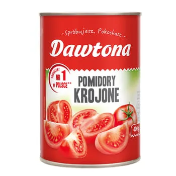 Pomidory krojone w kostkę bez skóry 400 g