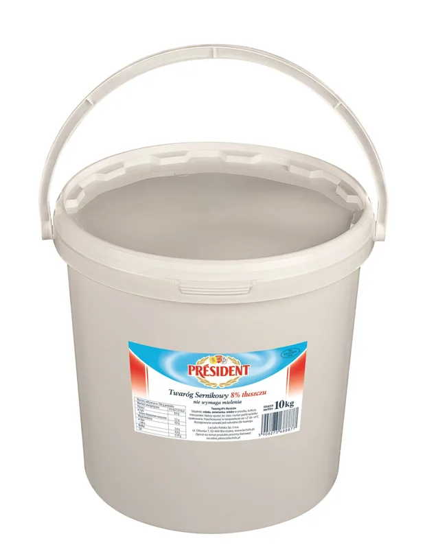 Twaróg sernikowy 8% tłuszczu 10 kg