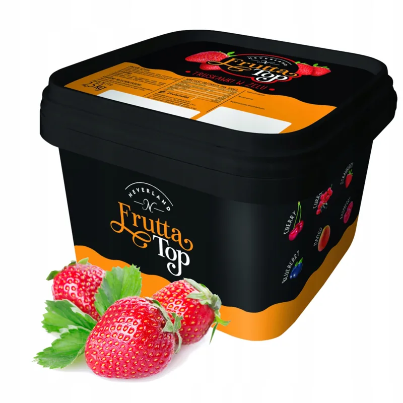Truskawka w żelu frutta top 2,5 kg