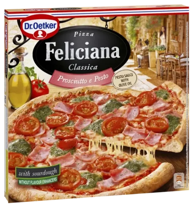 Pizza Feliciana Prosciutto e Pesto 360 g