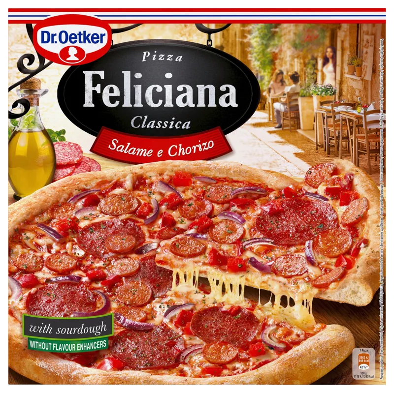Pizza Feliciana Salame e Chorizo 320 g