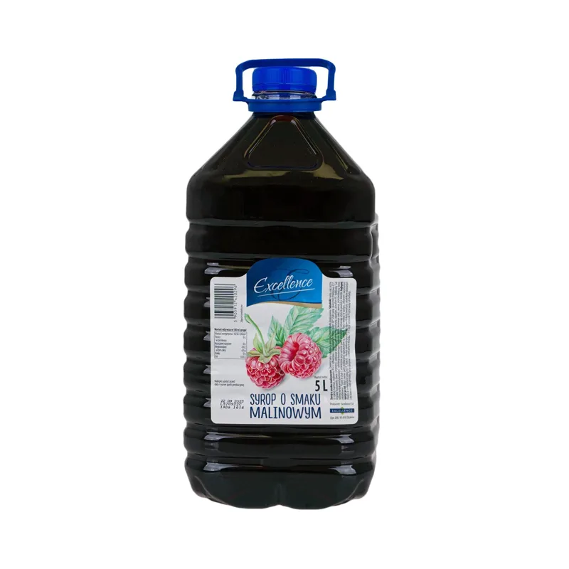 Syrop o smaku malinowym 5 l
