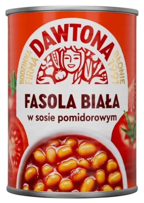 Fasola biała w sosie pomidorowym 400 g