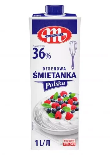 Śmietanka Polska 36% UHT 1 l