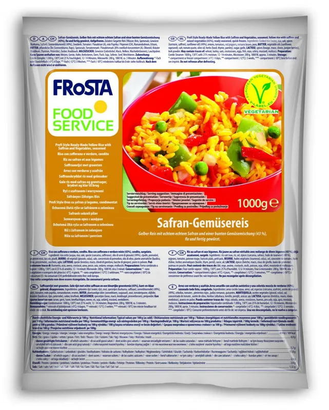 Mieszanka ryżowo-warzywna z szafranem 1 kg