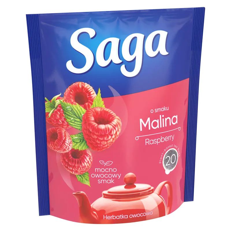 Herbata o smaku malinowym 20 szt.
