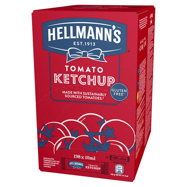 Ketchup w saszetkach 198 × 10 ml