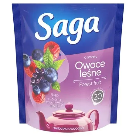 Herbatka owocowa o smaku owoce leśne, 20 szt.
