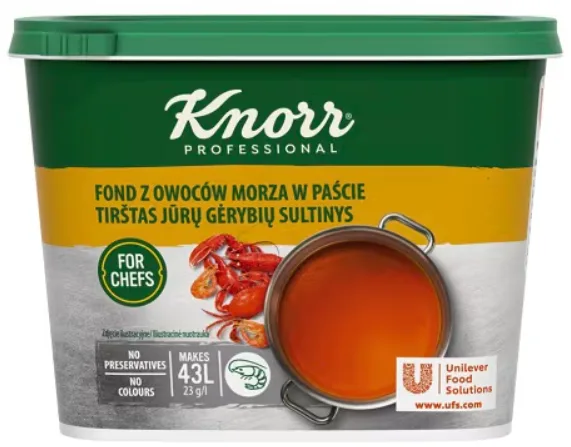 Fond z owoców morza w paście 1 kg