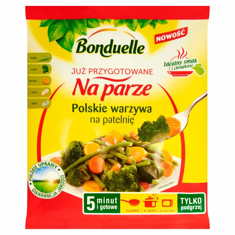 Polskie warzywa na patelnię na parze 400 g