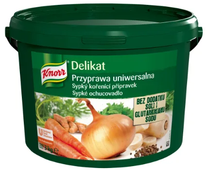 Przyprawa uniwersalna bez soli i glutaminianu sodu Delikat 3 kg