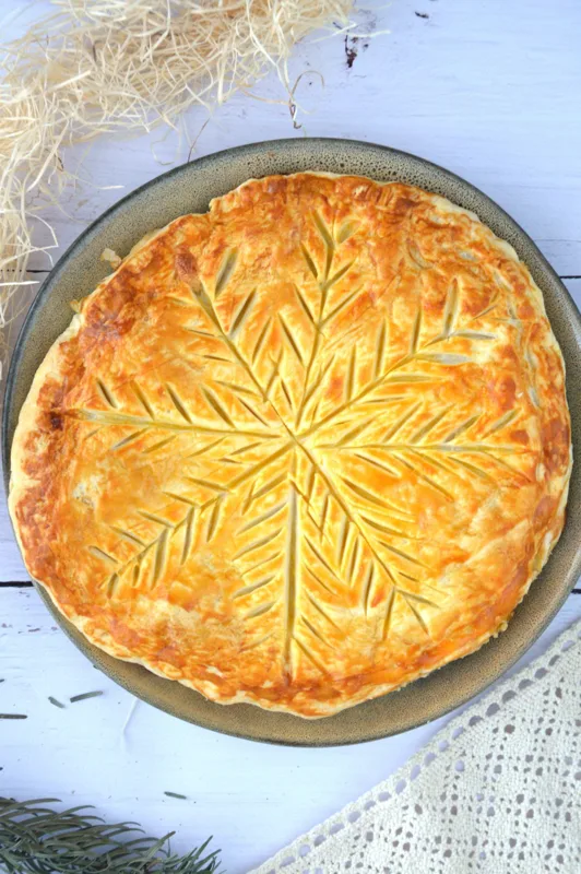 Ciasto z nadzieniem migdałowym bez alkoholu 22 cm 520 g