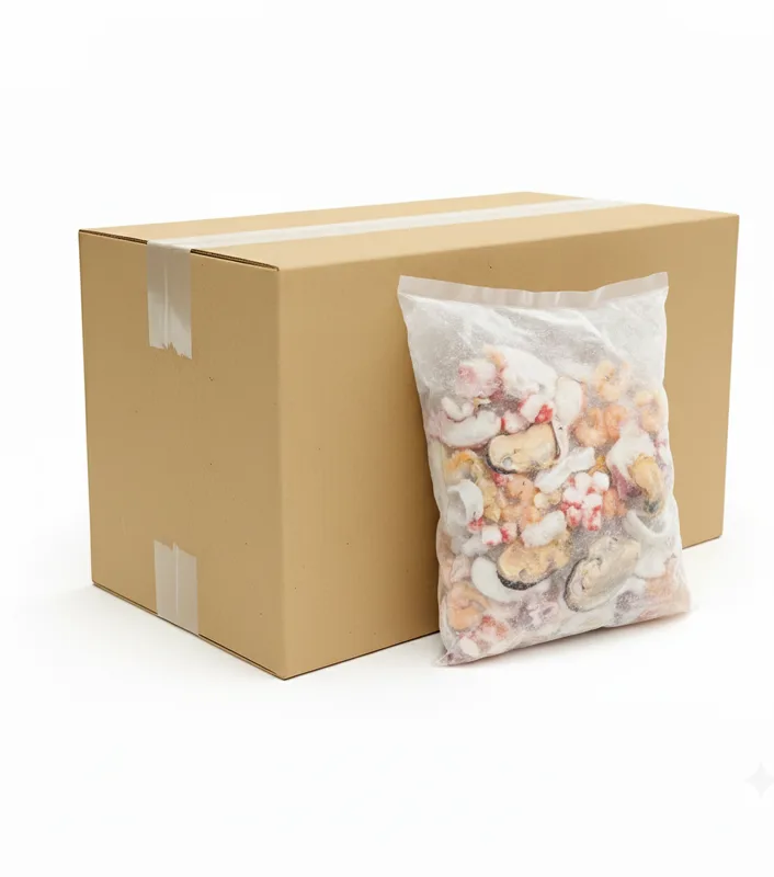 Mieszanka owoców morza Frutti di Mare mrożona IQF 1 kg (800 g bez glazury)