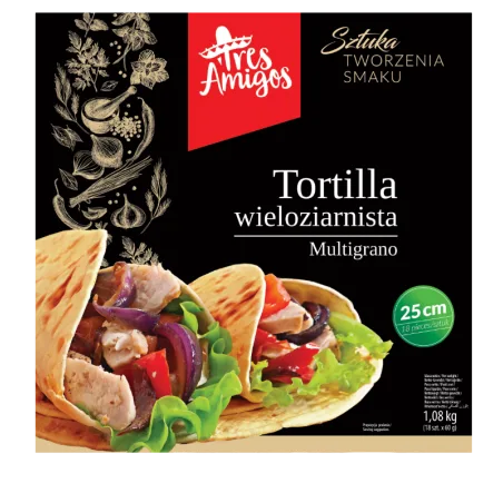 Tortilla pszenna durum 25 cm 18 szt.