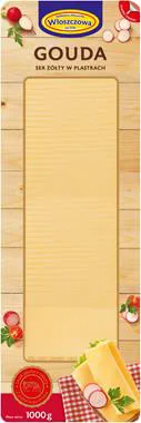 Ser gouda plastry 1 kg