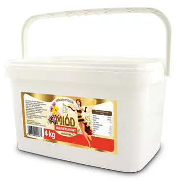 Miód wielokwiatowy 4 kg