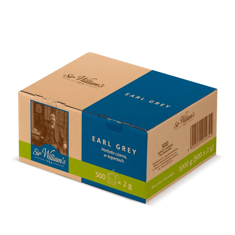 Herbata konferencyjna czarna Earl Grey 500 kopert