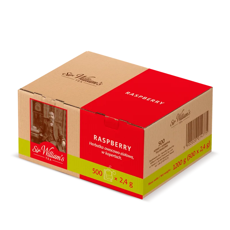 Herbata konferencyjna owocowa raspberry 500 kopert