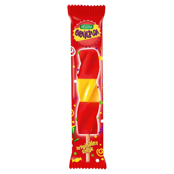 Lody wodne o smaku oranżady 65 ml (65 g)