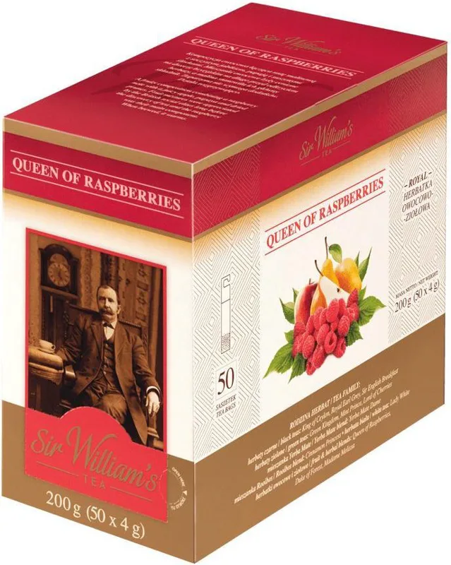 Herbata owocowa raspberry 50 kopert