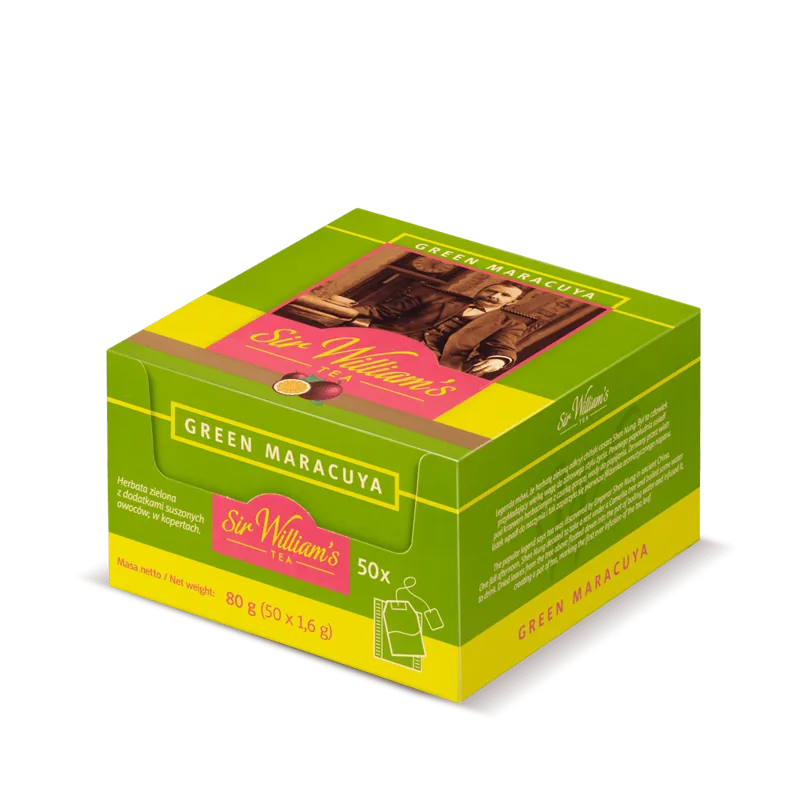 Herbata zielona maracuja 50 kopert