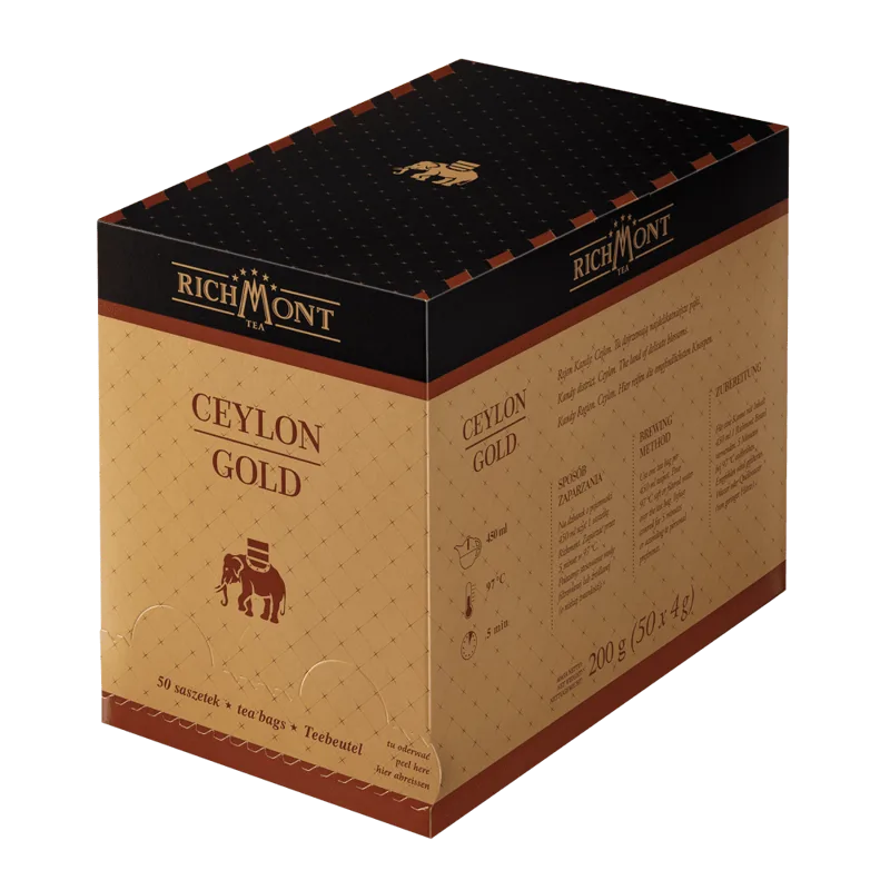 Herbata Ceylon Gold, 50 szt.