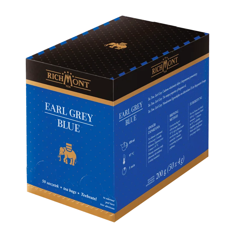 Herbata Earl Grey Blue, 50 szt.