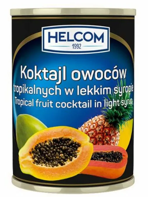 Koktajl owoców tropikalnych 3 l (1,84 kg po odsączeniu)