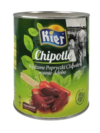 Wędzone papryczki chipotle w sosie adobo 2,8 kg (1,6 kg)