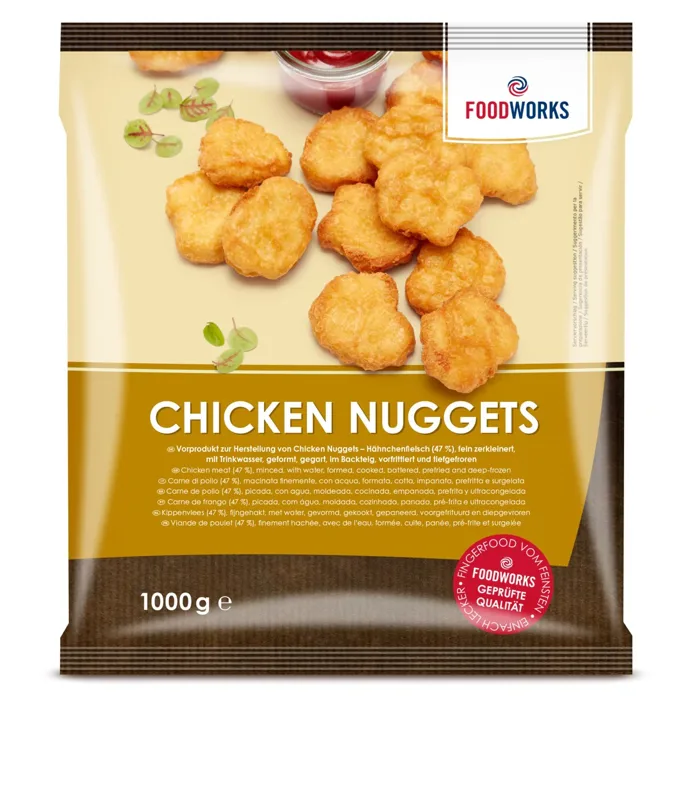 Nuggetsy z kurczaka Chicken Nuggets 1 kg