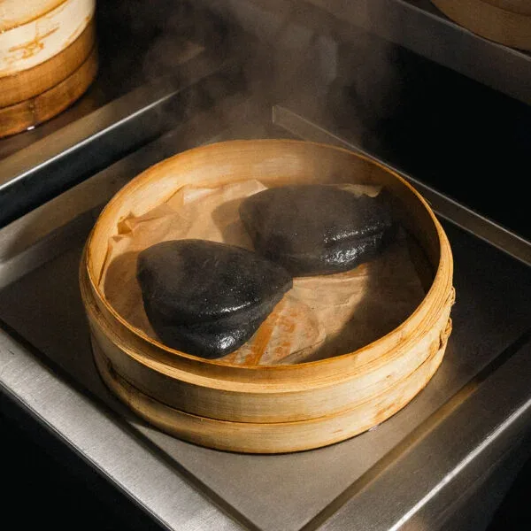 Bułeczki gua bao ciemne małe 2 kg (50–60 g/szt.)