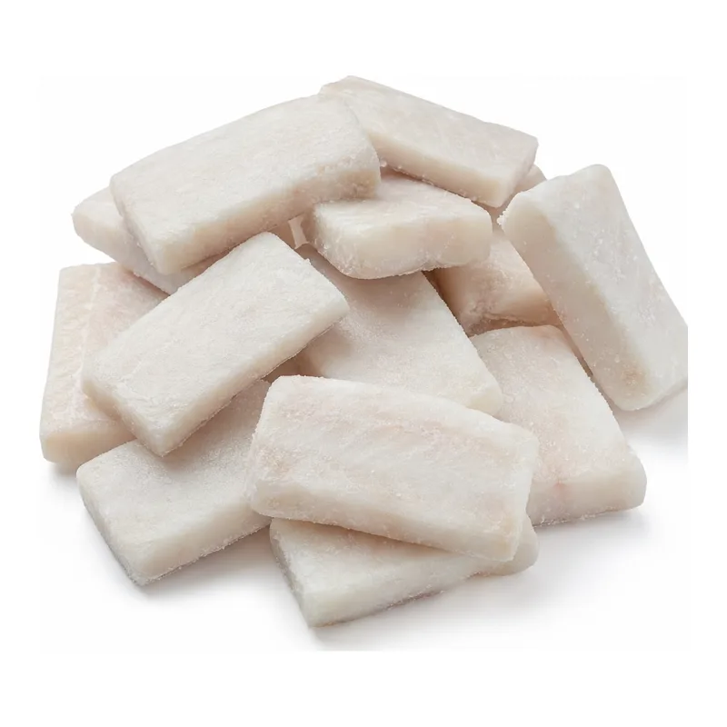 Dorsz czarny kostka z kawałków fileta mrożona IQF (ok. 100 g) 5 kg (4,6 kg bez glazury)