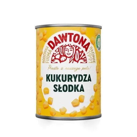 Kukurydza słodka konserwowa 400 g (220 g po odsączeniu)